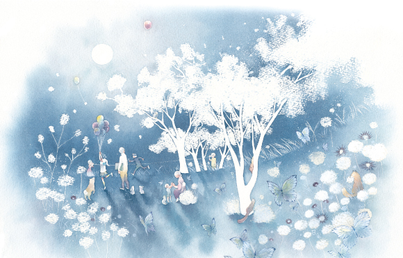 月輪の森 月輪の森